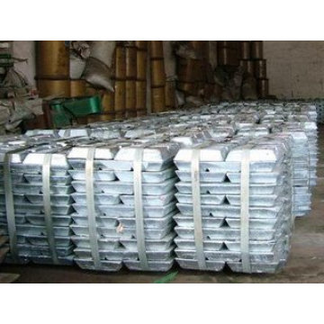 Lingre de zinc pur de haute qualité 99,99% 99,995% Prix d&#39;usine